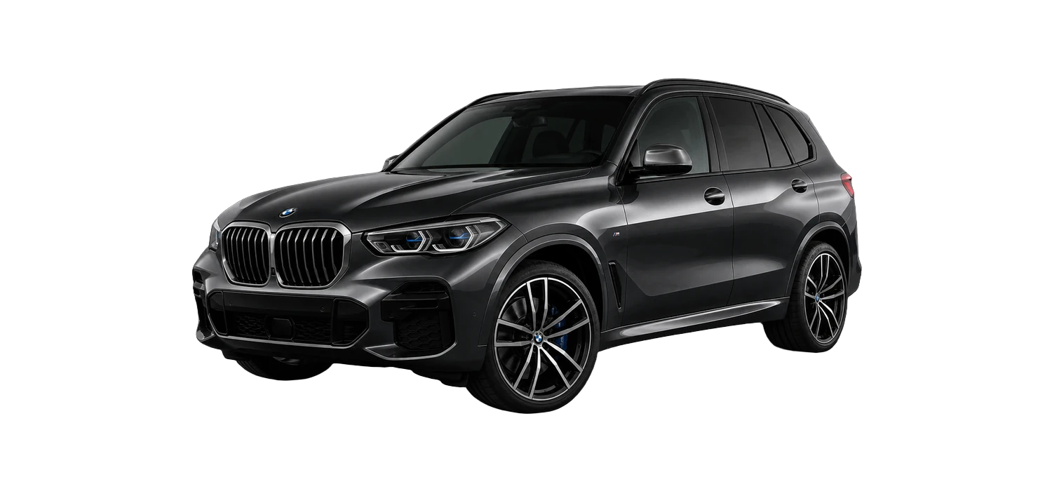 BMW X5 gris transparent — location de voiture à Tirane